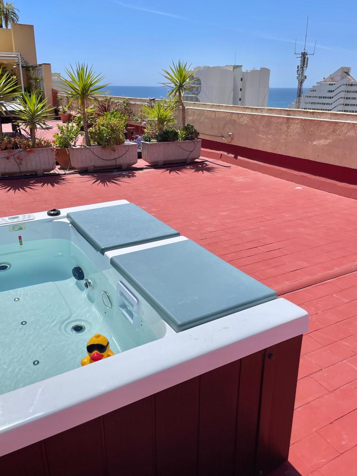 550 M2 Luxury Penthouse - Jacuzzi, Golf & Beach Benalmádena Eksteriør billede