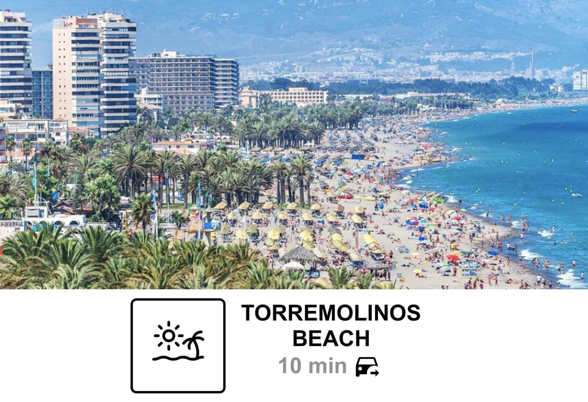 550 M2 Luxury Penthouse - Jacuzzi, Golf & Beach Benalmádena Eksteriør billede